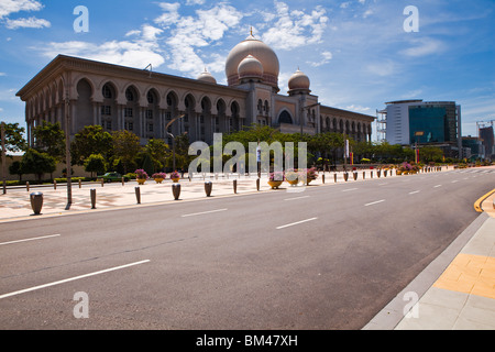 Istana Kehakiman, Justizpalast in Putrajaya Stockfoto