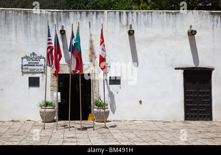 Spanische Gouverneurs Palast San Antonio Texas USA Stockfoto