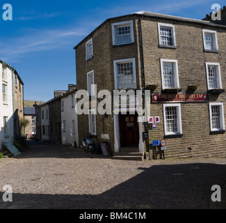 George und Dragon Pub (Tap-Haus für Dent Brauerei) im Dorf Zentrum Dent Dentdale Yorkshire Dales National Park Stockfoto