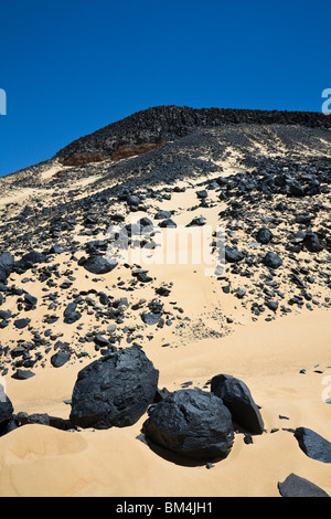 Schwarze Wüste, libysche Wüste, Ägypten Stockfoto