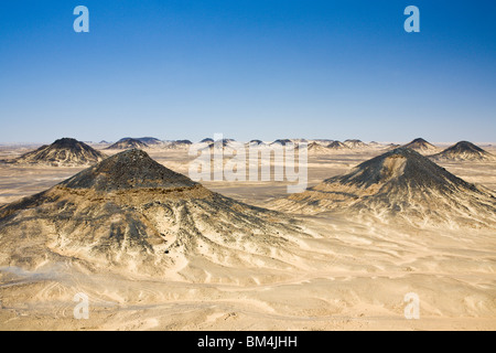 Schwarze Wüste, libysche Wüste, Ägypten Stockfoto