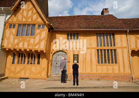 Kleine Halle, Lavenham, Suffolk, UK. Stockfoto