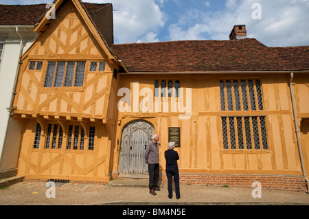 Kleine Halle, Lavenham, Suffolk, UK. Stockfoto