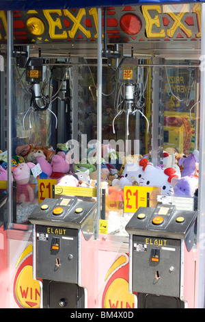 am Meer traditionellen Arcade-Spiele Stockfoto