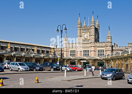 Bristol Temple Meads Bahnhof Stockfoto