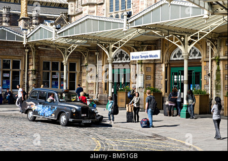 Bristol Temple Meads Bahnhof Stockfoto