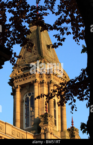 Victoria Hall in Saltaire, ein UNESCO-Weltkulturerbe in der Nähe von Bradford, West Yorkshire Stockfoto