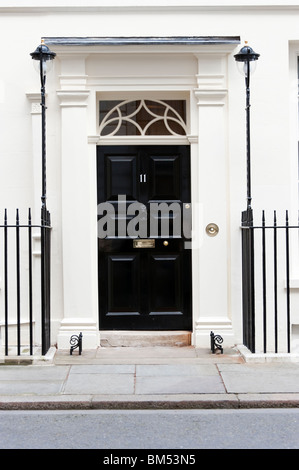 11 Downing Street, London, England, Vereinigtes Königreich Stockfoto