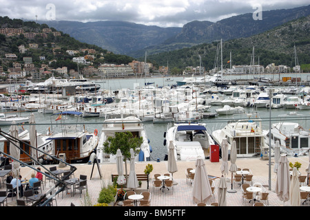 Port de Soller, Mallorca, Spanien Stockfoto