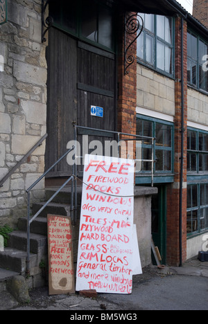 Walcot Reclamation Hof, Bath Spa Somerset UK Stockfoto