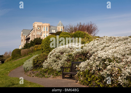 Großbritannien, England, Devon, Ilfracombe, Klippe Häuser Stockfoto