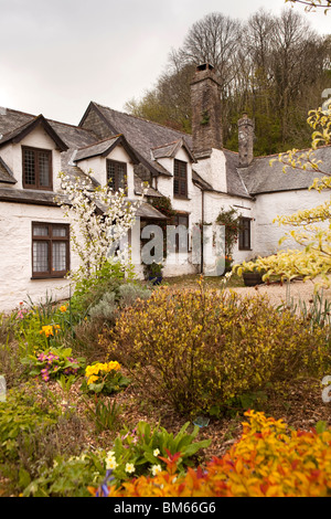 Großbritannien, England, Devon, Ilfracombe, Chambercombe Manor, 11. Jahrhundert historisches Haus Stockfoto