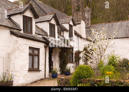 Großbritannien, England, Devon, Ilfracombe, Chambercombe Manor, 11. Jahrhundert historisches Haus Stockfoto