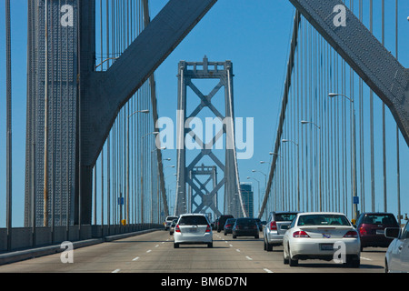 Bay Bridge, San Francisco, CA Stockfoto