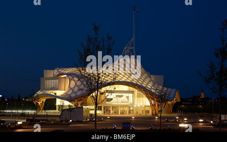Centre Pompidou Metz, Frankreich Stockfoto