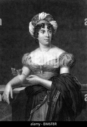 MADAME de STAEL (1766-1817) französische Gesellschaft Hostess Stockfoto