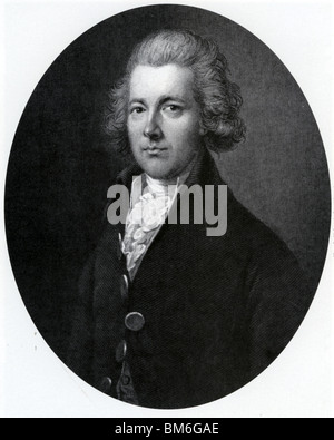 WILLIAM PITT der jüngere - jüngste Premierminister Großbritanniens (1759-1806) Stockfoto