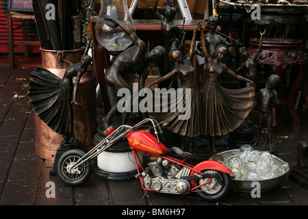 Monastiraki Flohmarkt in Athen, Griechenland. Stockfoto