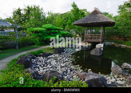 Koko-En Garten, Tsukiyama-Chisen-keine-Niwa, Himeji, Präfektur Hyōgo, Kansai-Region, Insel Honshu, Japan Stockfoto