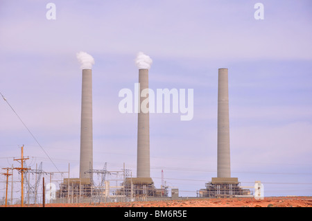 Navajo Kraftwerk, Page, Arizona, USA Stockfoto