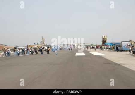 Israel, Tel Nof IAF Basis ein Israeli Air force (IAF) Ausstellung Stockfoto