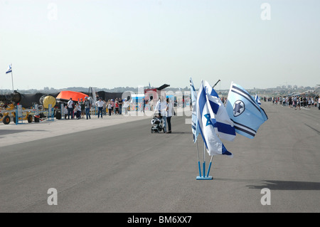 Israel, Tel Nof IAF Basis ein Israeli Air force (IAF) Ausstellung Stockfoto