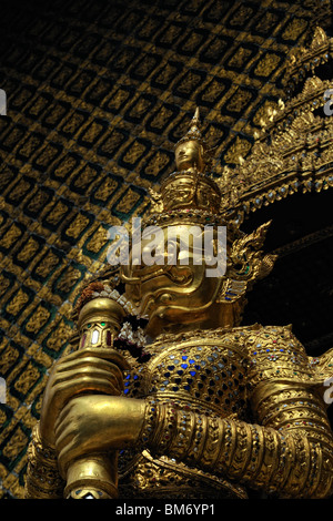 Thailand, Bangkok, Eintritt in die königliche Bibliothek des Grand Palace Stockfoto