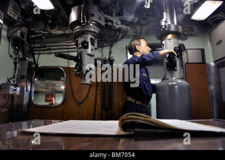USS Nautilus - die 1. US-Atom-u-bei The Submarine Force Museum, Groton, Connecticut, USA Stockfoto