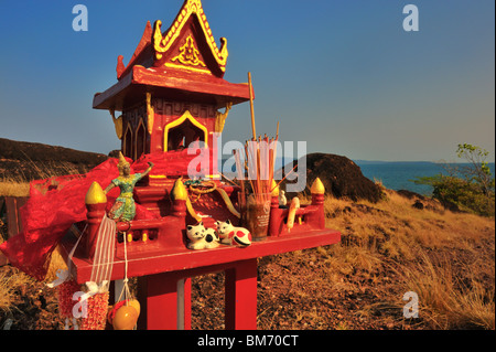 Spirit House Ko Mak Stockfoto