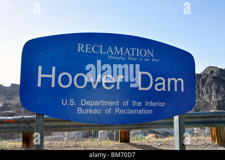 Hoover-Staudamm, Arizona, USA Stockfoto