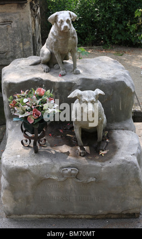 Cimetière des Chiens d'Asnières-Sur-Seine Frankreich Stockfoto