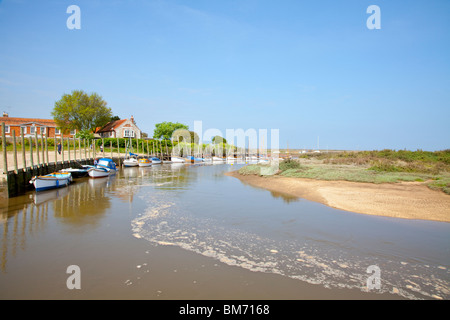 Der Hafen von Blakeney, Norfolk, England Stockfoto