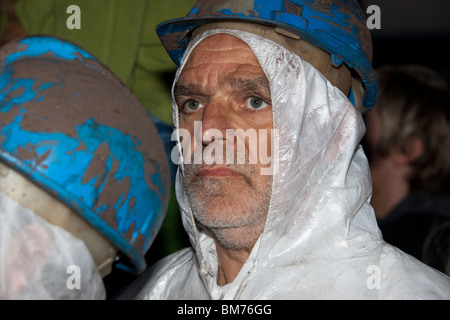 Katalanische Theatergruppe La Fura Dels Baus, globale Rheingold Performance, Europäische Kulturhauptstadt, Duisburg, Deutschland, Europa Stockfoto