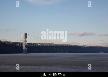 Die George Washington Bridge über den Hudson River