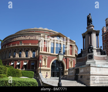 Royal Albert Hall, Süd-Terrasse Eingang Stockfoto