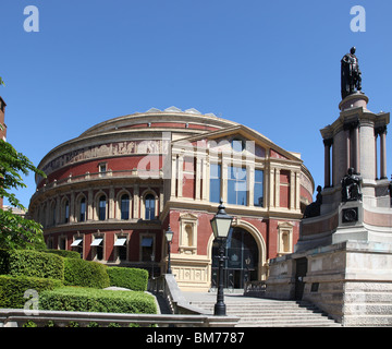 Royal Albert Hall, Süd-Terrasse Eingang Stockfoto