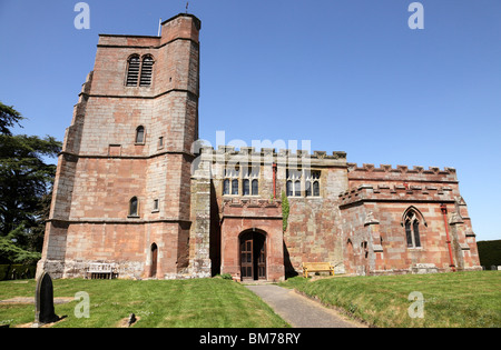 Pfarrkirche St. Peter in das Dorf der oberen Arley Worcestershire uk Stockfoto