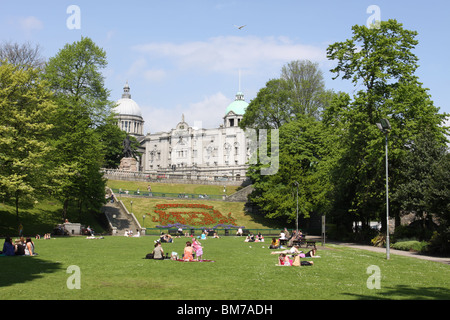 Union Terrace Gardens Aberdeen Schottland Mai 2010 Stockfoto