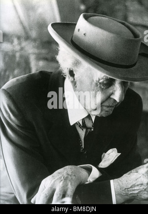 FRANK LLOYD WRIGHT - US-amerikanischer Architekt (1867-1959) Stockfoto