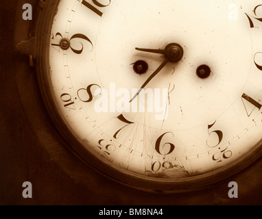 Vintage Uhr gemacht im 19. Jahrhundert Stockfoto