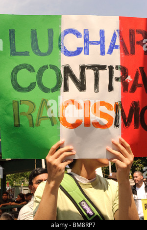 1. Mai 2010, Protest gegen Arizona Senat Bill 1070 Gesetzgebung unterzeichnet in Gesetz im US-Bundesstaat Arizona-siehe Beschreibung Stockfoto