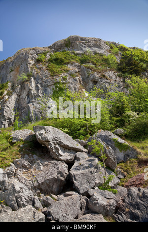 Humphrey Head, Grange über Sand, Cumbria. Stockfoto