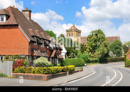Chiddingfold Dorf Surrey, England Stockfoto