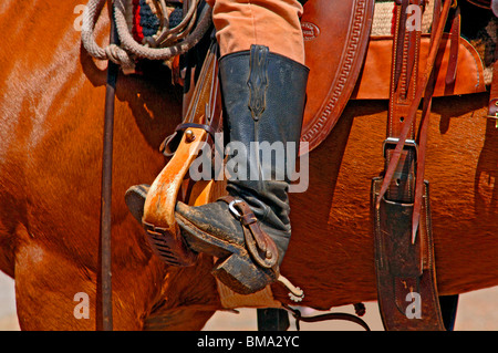 Reiter, Reitsport. Stockfoto