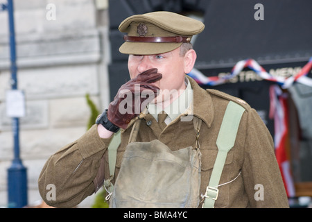 70. Jahrestag der Rettung der British Expeditionary Force Armee aus Dünkirchen zu Ramsgate Mai Juni 1940, feiern Stockfoto