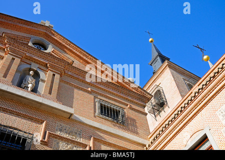 Madrid, Spanien. Iglesia de San Ginés (Mitte 17thC) auf Calle del Arenal. Stockfoto