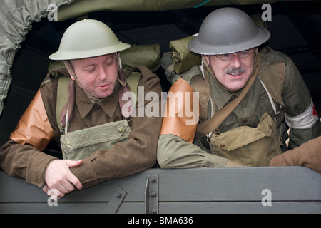 70. Jahrestag der Rettung der British Expeditionary Force Armee aus Dünkirchen zu Ramsgate Mai Juni 1940, feiern Stockfoto