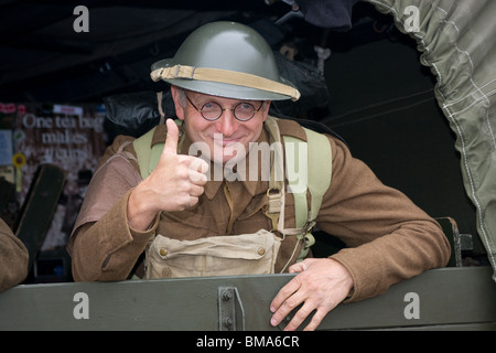 70. Jahrestag der Rettung der British Expeditionary Force Armee aus Dünkirchen zu Ramsgate Mai Juni 1940, feiern Stockfoto