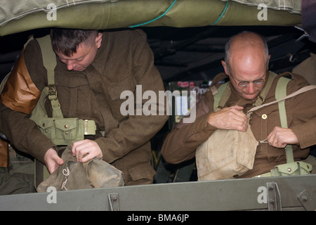 70. Jahrestag der Rettung der British Expeditionary Force Armee aus Dünkirchen zu Ramsgate Mai Juni 1940, feiern Stockfoto