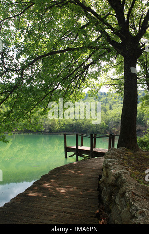 Lago Sinizzo, San Demetrio Ne' Vestini, Abruzzen, Italien Stockfoto